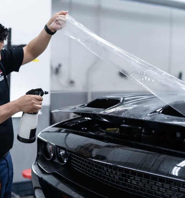 Car paint protection film